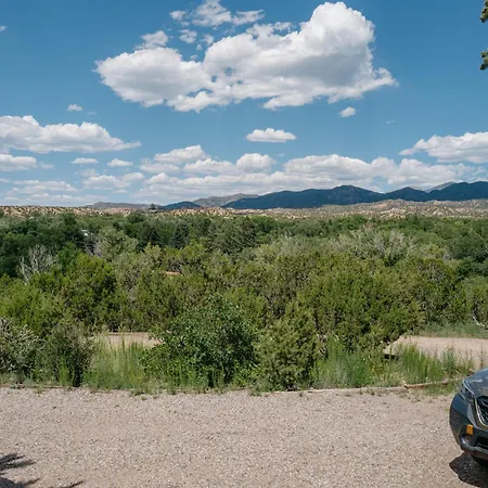 Tesuque Outpost Casita H Views In Holiday home Santa Fe